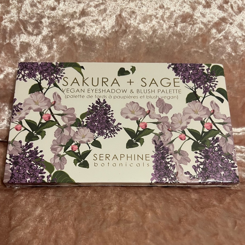 Seraphine Botanicals Sakura + Sage palette